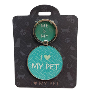 Me & My Pet Keyring - Dogs