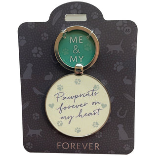 Me & My Pet Keyring -  Cats