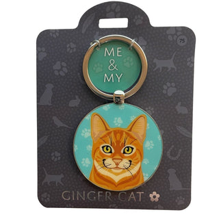 Me & My Pet Keyring -  Cats