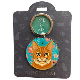 Me & My Pet Keyring -  Cats