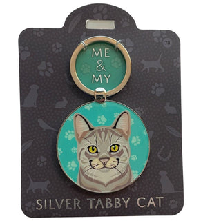 Me & My Pet Keyring -  Cats