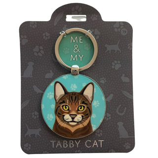 Me & My Pet Keyring -  Cats