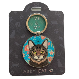 Me & My Pet Keyring -  Cats