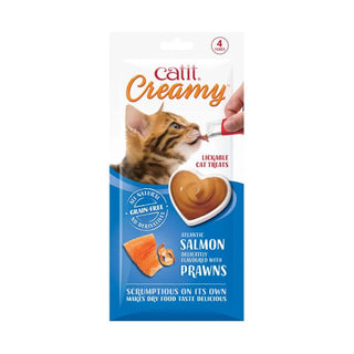 Catit Creamy Salmon & Prawn