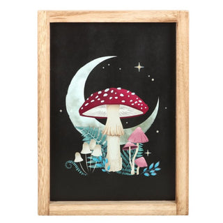 Forest Mushroom Framed Wall Art Print