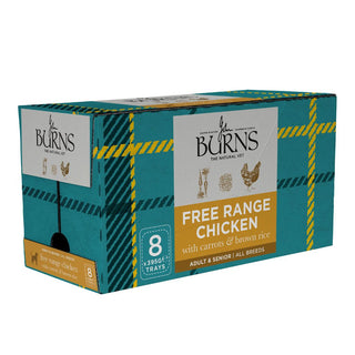 Burns Wet Food Free-Range Chicken with Carrots & Brown Rice