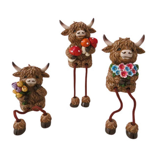 Highland Cow Shelf Sitter
