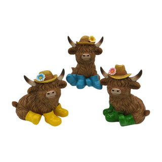 Highland Cow With Boots