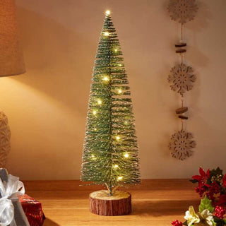 Three Kings InLit Frosted Fir Tree