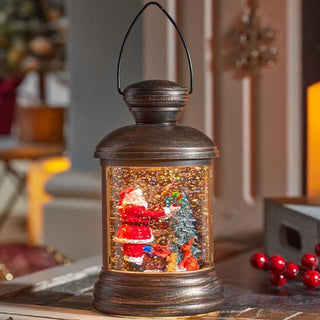 Three Kings Santa Swirl Lantern