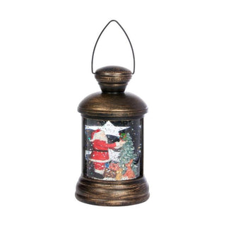 Three Kings Santa Swirl Lantern