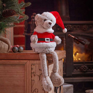 Three Kings Teddy Santa - Dangly Legs