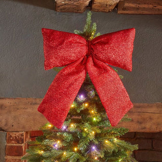 Three Kings Glitter Padded Bow