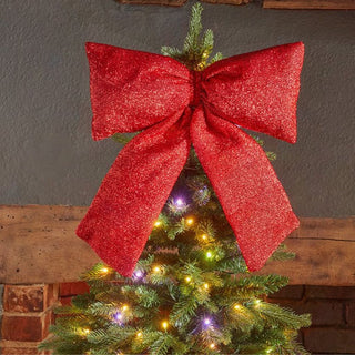 Three Kings Glitter Padded Bow