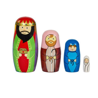 Three Kings Nativity Secret 4 in 1 Festive Figurines