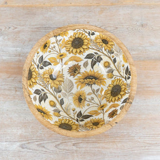 Sunflower Enamel Bowl