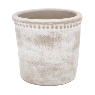 Hazel Washed Beaded Edge Planter