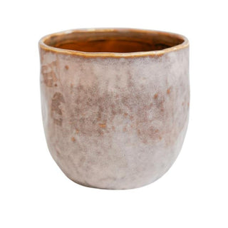 Brooke Rustic Glazed Planter Blush