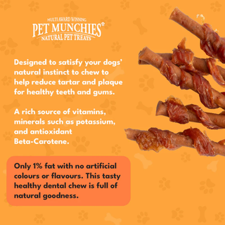 Pet Munchies Chicken with Carrot Sticks
