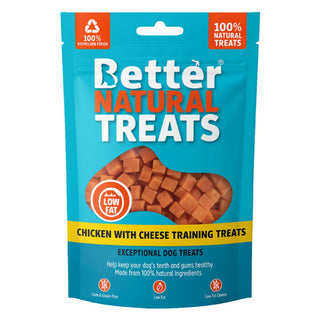 Better Natural Treats Chicken & Cheese Training Treats