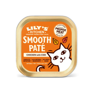 Lily's Kitchen Smooth Pate Cod & Chicken For Cats