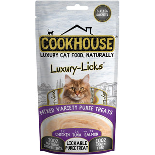 Cookhouse Cat Licks Mixed Puree
