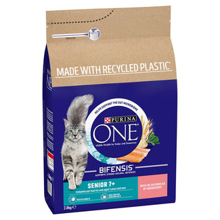 Purina One Senior 7+ Salmon Dry Cat Food