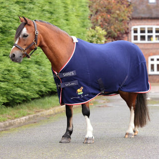 Winnie & Me Fleece Rug Navy