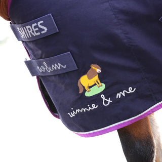 Winnie & Me Stable Sheet Navy