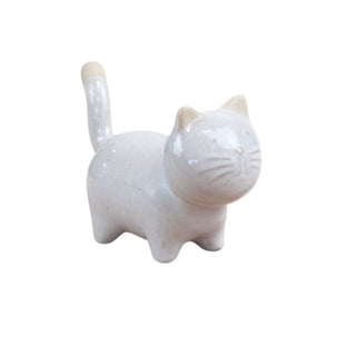 Porcelain Cat Ornament