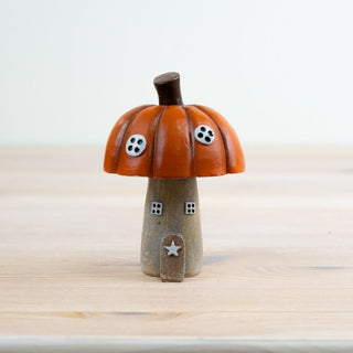 Pumpkin Roof House Ornament