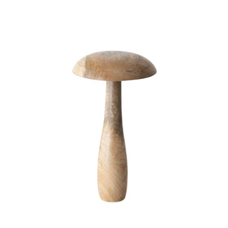 Standing Wooden Gold Mushroom
