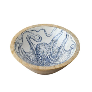Octopus Enamel Bowl
