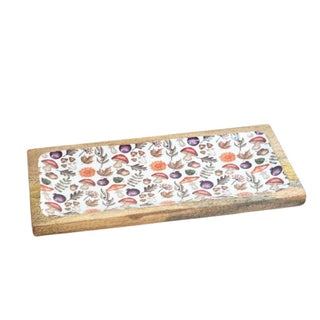 Mushroom Design Serving Tray