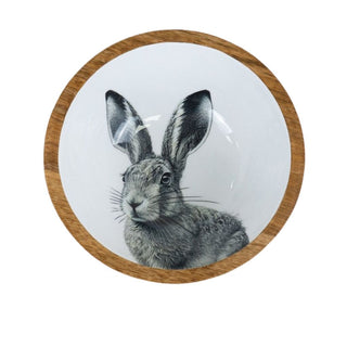 Enamel Rabbit Bowl