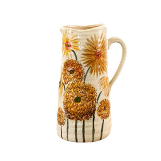 Sunflower Design Vase