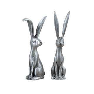Hare Pewter Ring Holder