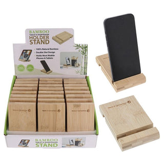 Bamboo Phone/Tablet Stand