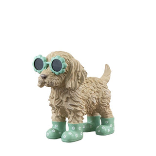Cockapoo With Glasses & Boots
