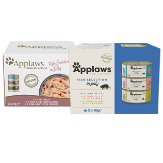 Applaws Natural Cat Food Tin Fish Selection Jelly