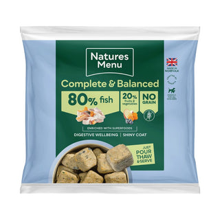 Natures Menu 80/20 Complete and Balanced Nuggets Fish 1kg