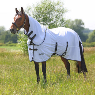Tempest Original Fly Rug & Neck Set White/Grey