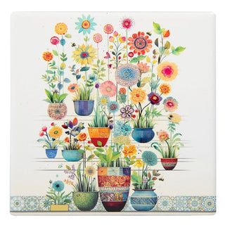 Bug Art Portfolio Coaster Pots