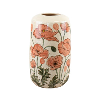 Poppy Design Ceramic Vase