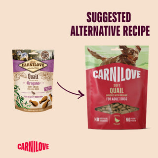 Carnilove Dog Treat Quail With Oregano