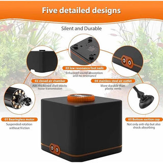 Hygger Dual Pro Aquarium Air Pump M
