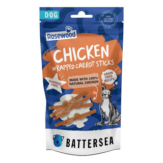 Battersea Chicken Wrapped Carrot Stick