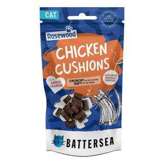 Battersea Chicken Cat Cushion