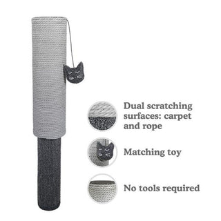 Rosewood Adjustable Pole Scratcher