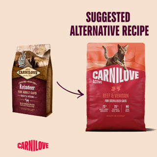 Carnilove Active Cat Beef & Venison